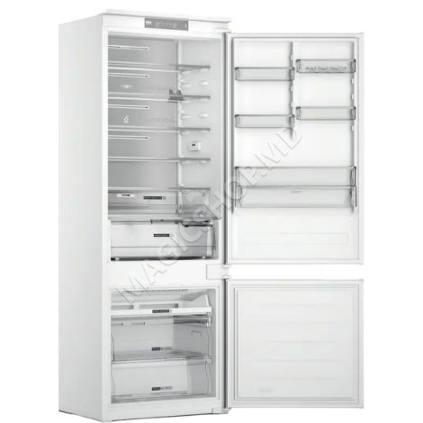 Frigider incorporabil Whirlpool WH SP70 T121, 6th Sense, Alb